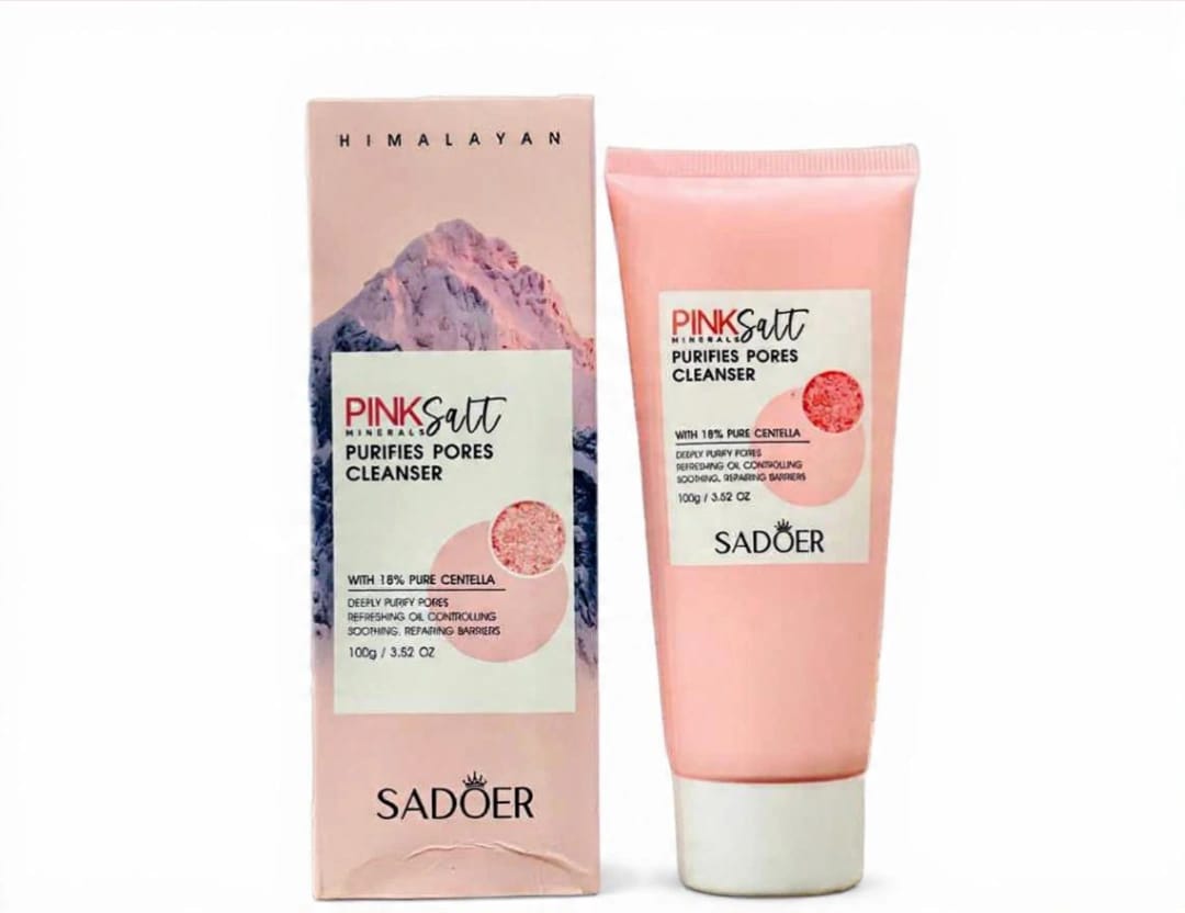 SADOER PINK SALT MINERALS CLEANSER