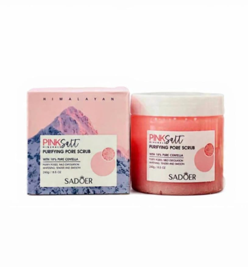 SADOER PINK SALT PURIFYING PORE SCRUB