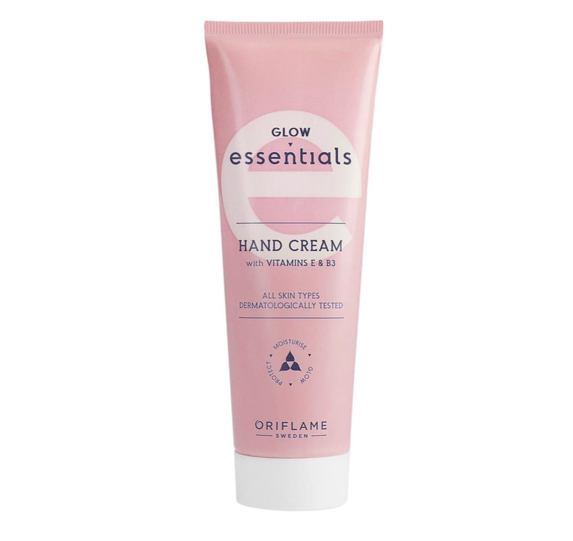 ORIFLAME Glow Essentials HAND CREAM with Vitamins E & B3
