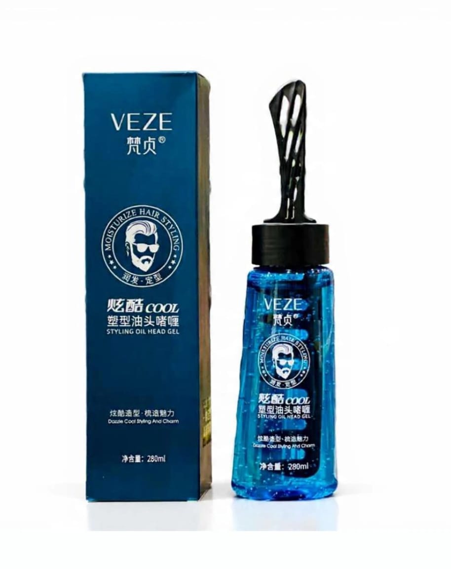 VEZE COOL STYLING OIL HEAD GEL 280ML