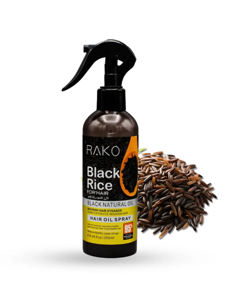 RAKO Black Rice Hair Oil Spray-250ml
