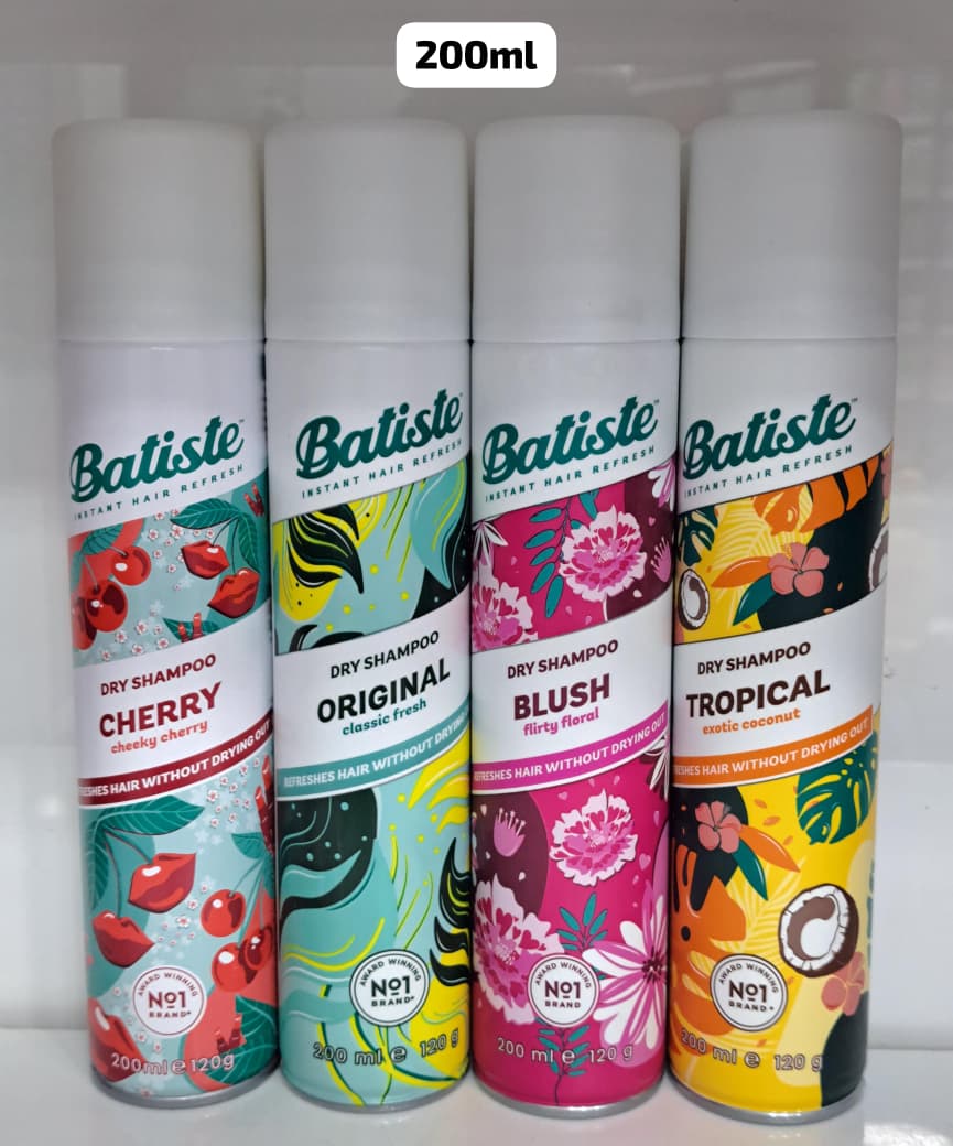 Batiste Dry Shampoo-4Variants