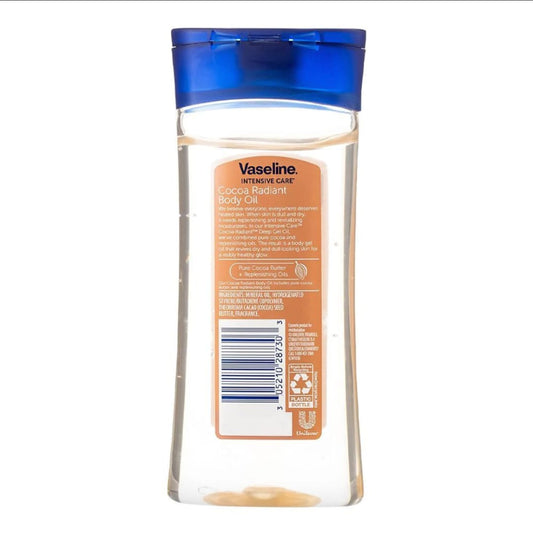 Vaseline Intensive Care Cocoa Radiant Body Oil,200ml