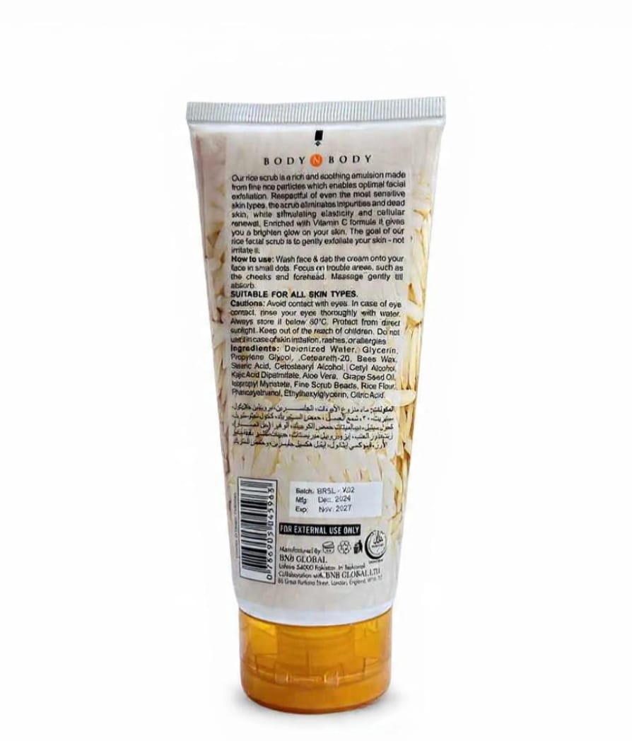 BNB Rice Brightening Scrub 200ml