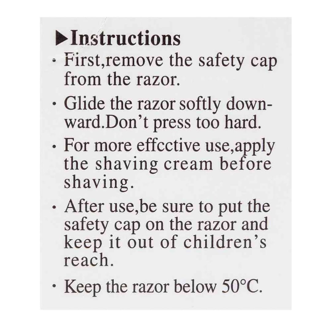 Tinkle Eyebrow Razor 3Pcs/set