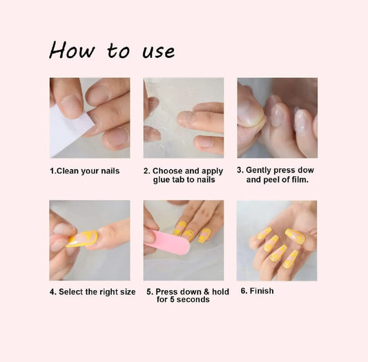 Nail Glue sticker-1Sheet
