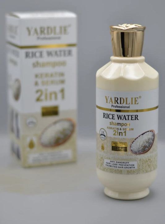 Yardlie Rice Water Shampoo Keratin & Serum 2in1