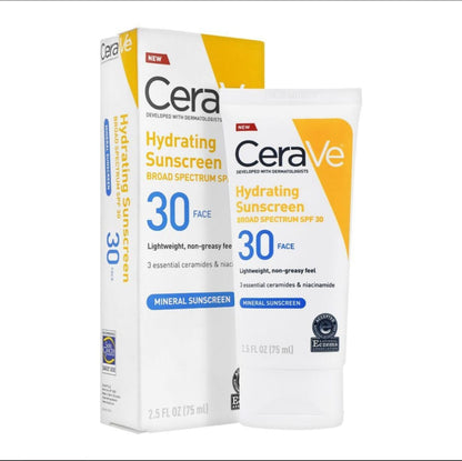 CeraVe Hydrating Sunscreen SPF30 (75ml)