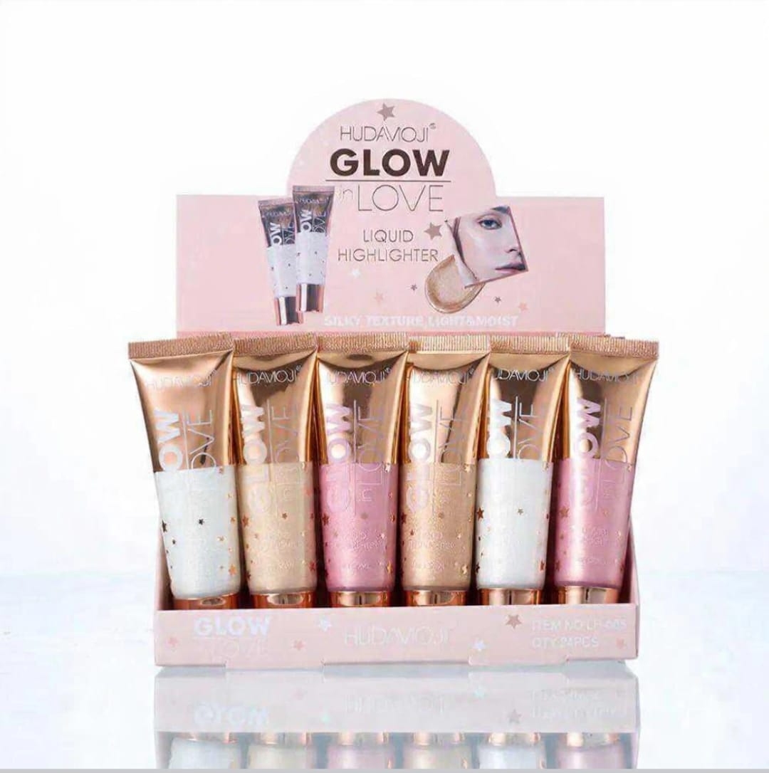 HudaMoji Glow Love Liquid Highlighter Tube