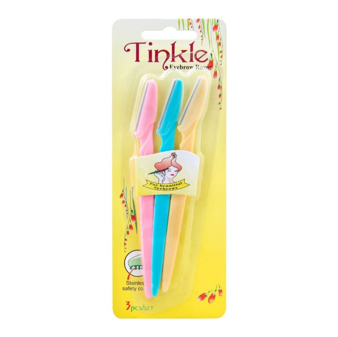 Tinkle Eyebrow Razor 3Pcs/set