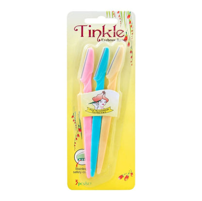 Tinkle Eyebrow Razor 3Pcs/set