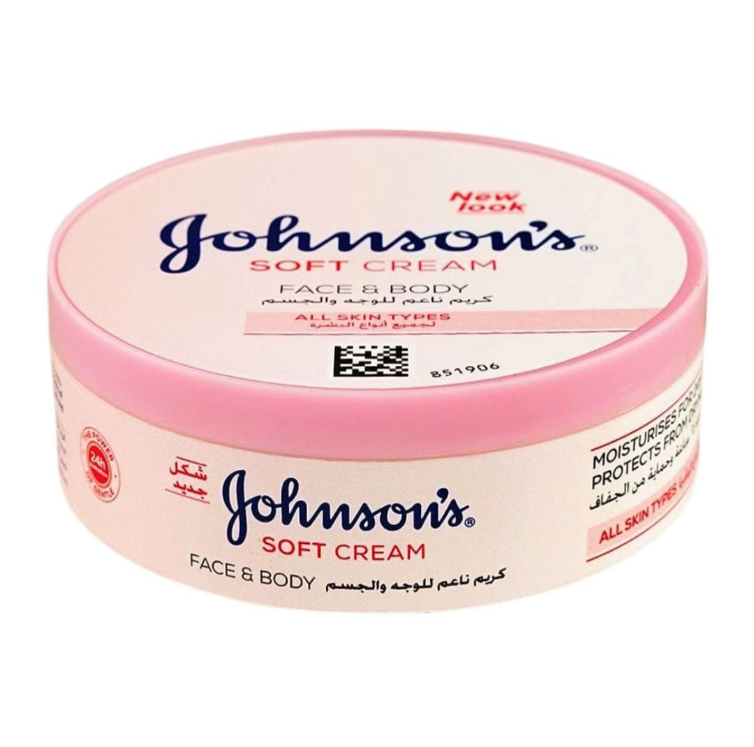 Johnsons Soft Cream Face & Body