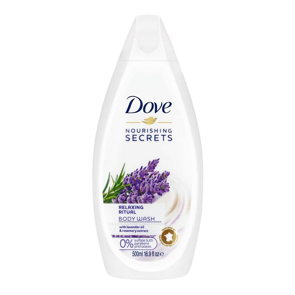 DOVE NOURISHING SECRETS BODY WASH 500ML