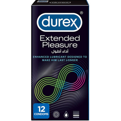 Durex Extended Pleasure Condoms 12pcs