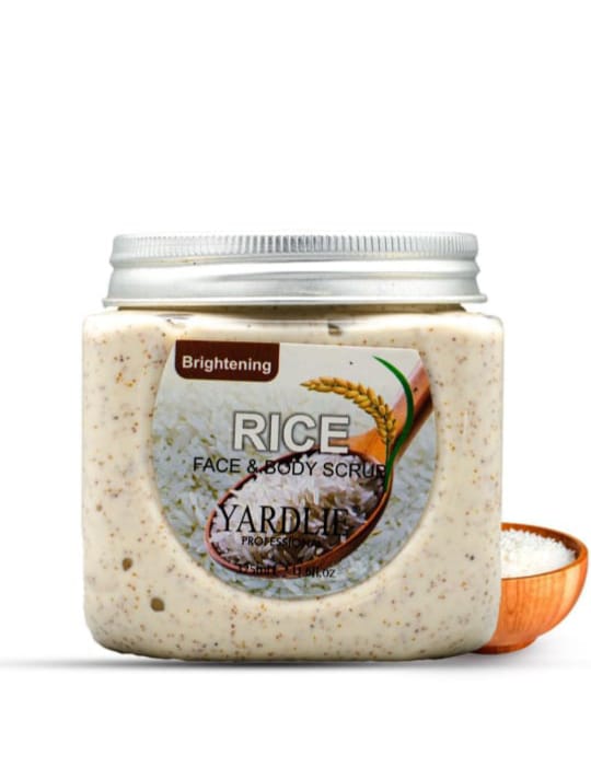 Yardlie Face & Body Rice Scrub 325ml