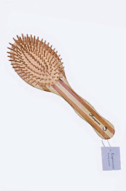 Kangaroo Wooden Hair Brush-China