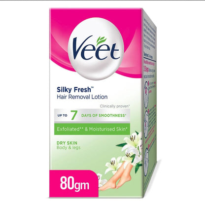 Veet Silky Fresh Hair Removal Lotion 80gm