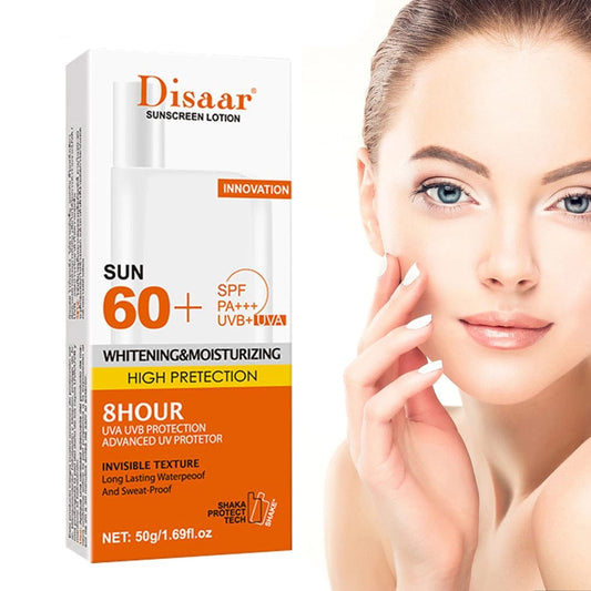 Disaar Whitening & Moisturizing Sunscreen Lotion High Pretection 60+SPF,50gm