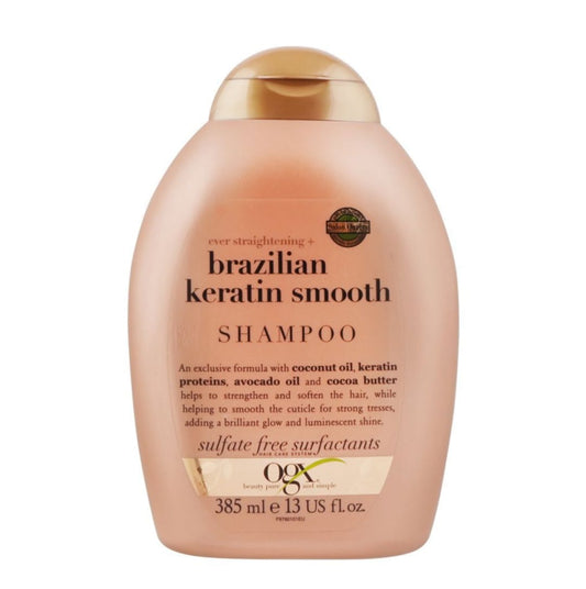 Ogx Brazilian Keratin Smooth Shampoo (Sulfate Free)