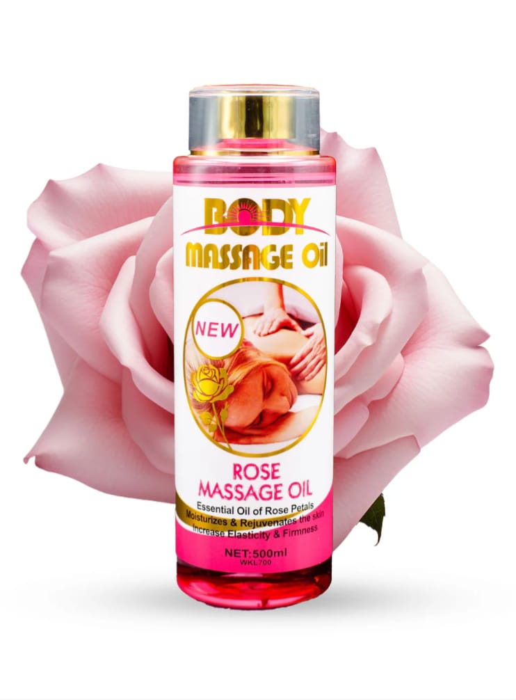 Rose Body Massage Oil-500ml