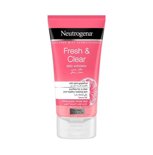Neutrogena Fresh & Clear Oil Free Daily Exfoliator-150ml