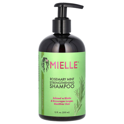 MIELLE ROSEMARY MINT STRENGTHENING SHAMPOO-355ML