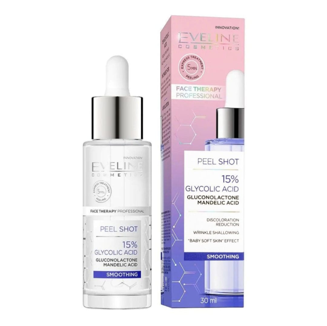 Eveline Peel Shot Glycolic Acid 15% Face Serum-30ml