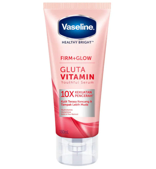 Vaseline Gluta Vitamin Firm+Glow Youthful Serum Lotion-180ml