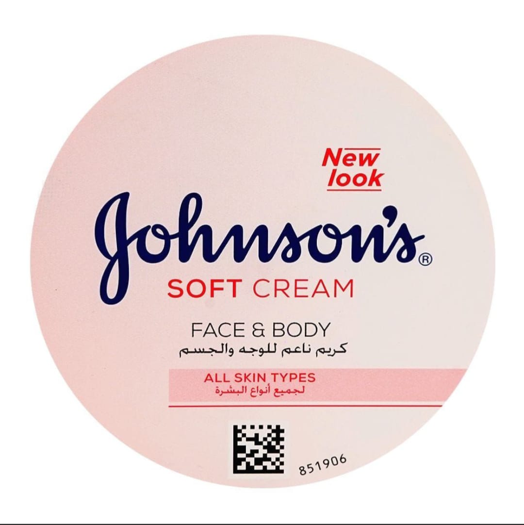 Johnsons Soft Cream Face & Body