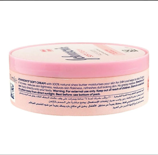 Johnsons Soft Cream Face & Body