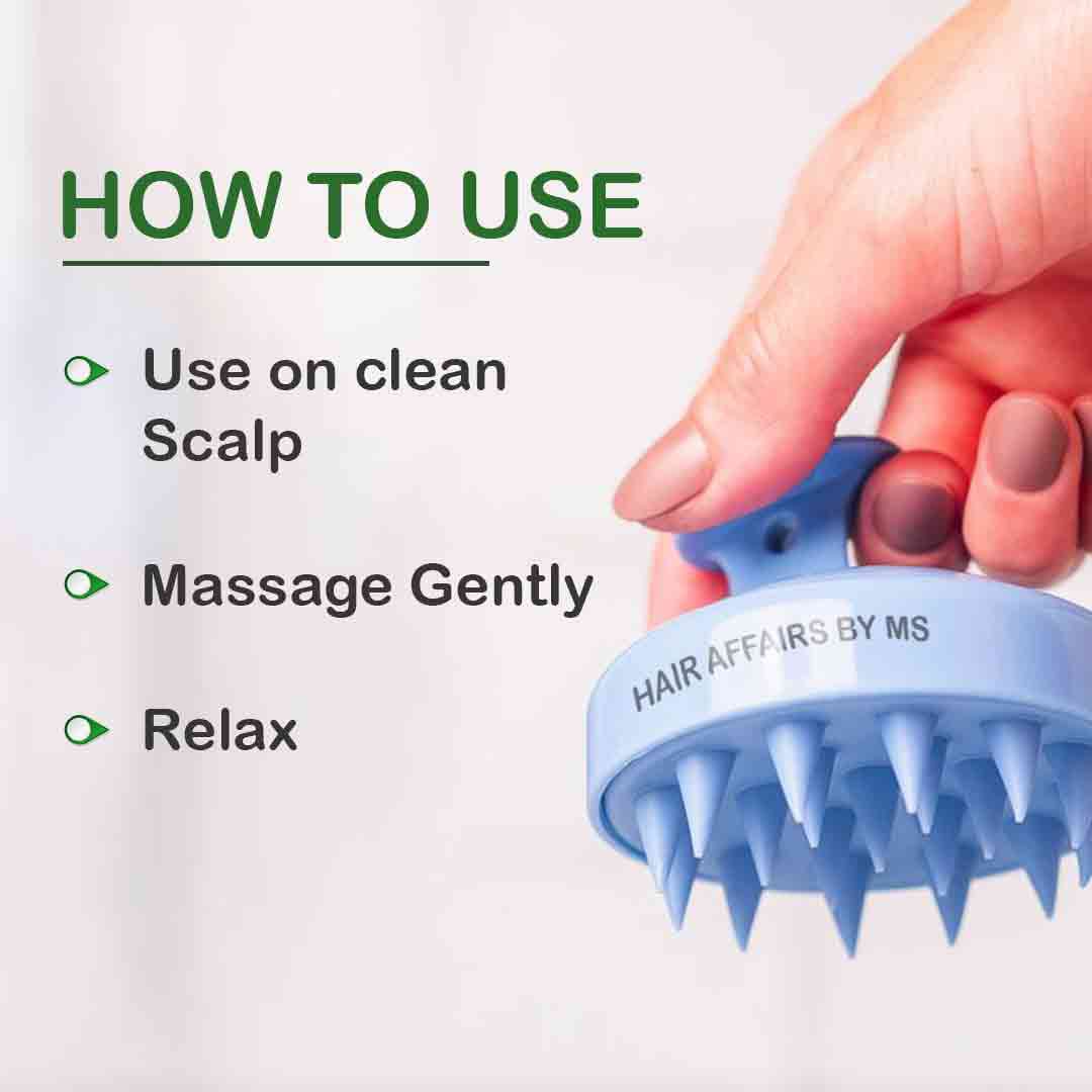 Hair Scalp Massager Silicone Brush