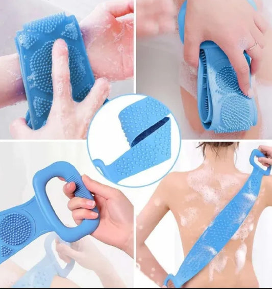 Silicone Body Scrubber Belt-Double Sided