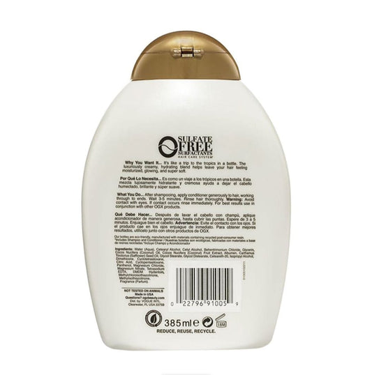 Ogx Nourishing + Coconut Milk Shampoo-385ml