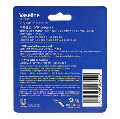 Vaseline Lip Therapy Original with Petroleum Jelly